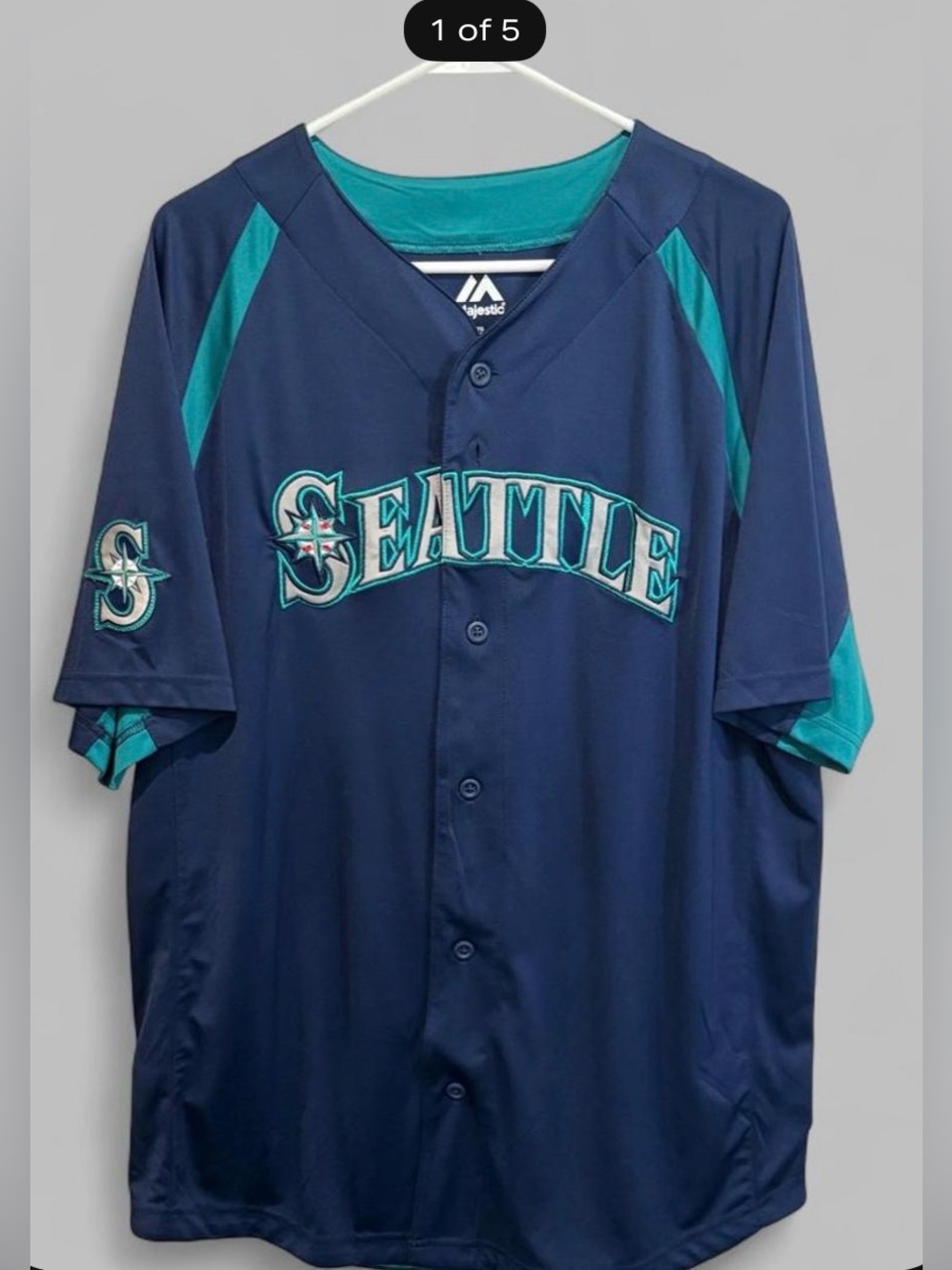 Majestic Men’s Seattle Mariners Jersey size XL